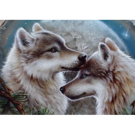Mackenzie River Huskies - Paint with Diamonds