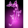 Neon Butterflies Sprinkling Magic