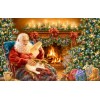 Santa Claus with Cat Diamond Painting