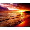 Sea Waves & Sunset