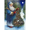 Santa's Christmas Tree Diamond Painting