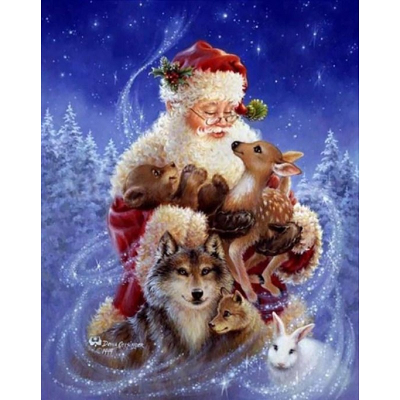 Santa Claus with Ani...