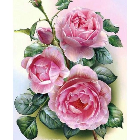 Rose Beauty - Paint by Diamonds