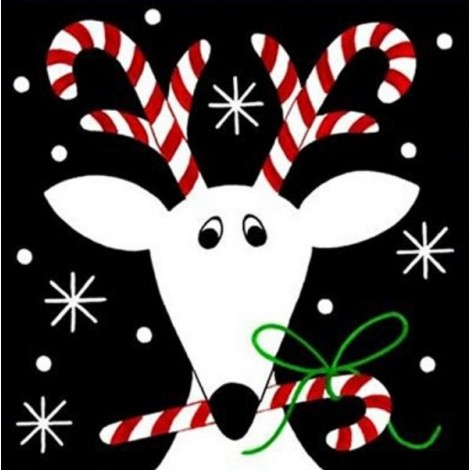 Reindeer Christmas Card