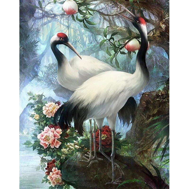 Red Crowned Crane Di...