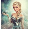 Realistic Elsa - Paint by Diamonds