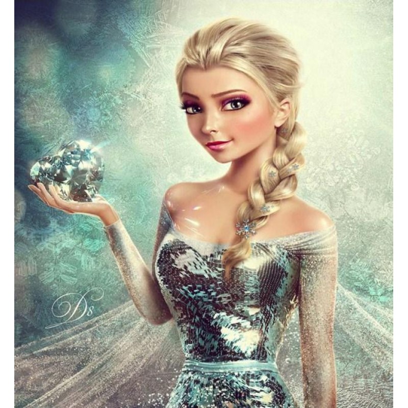 Realistic Elsa - Pai...
