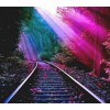 Rail Track Diamond Painting Kit