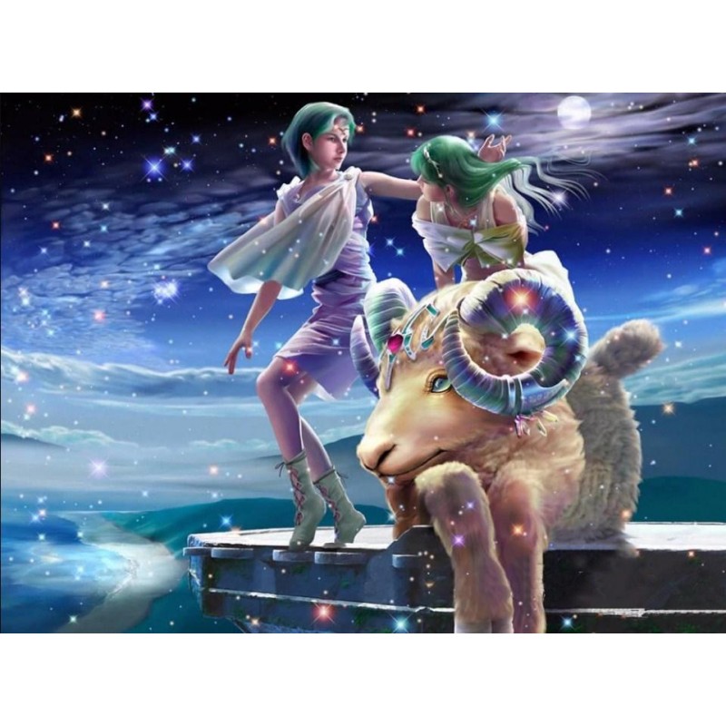 Aries Zodiac - Paint...