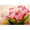 Bunch of Pink Tulips - Paint by Diamonds