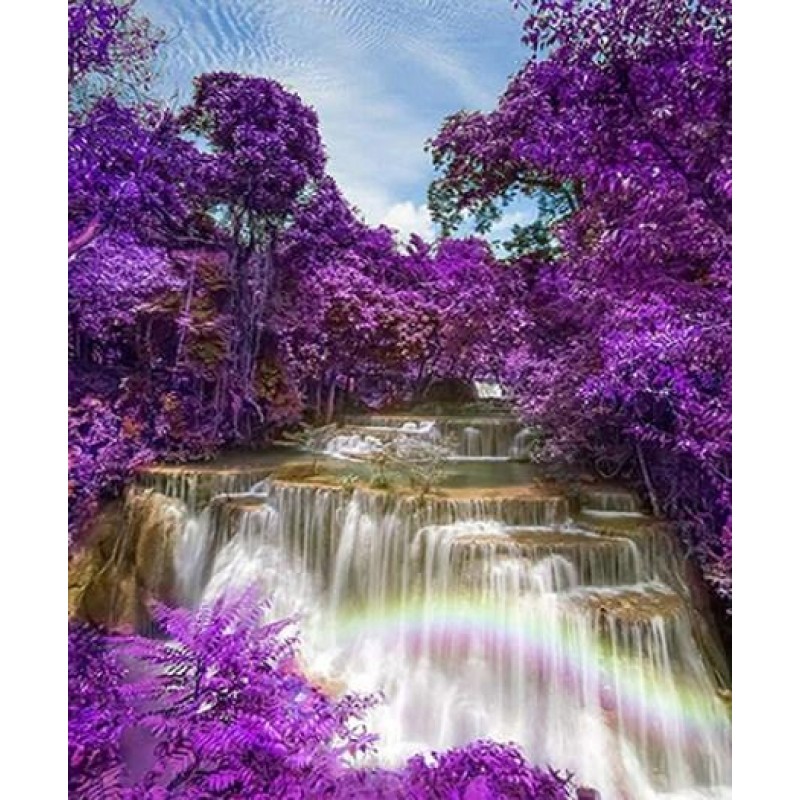Purple Trees & Water...