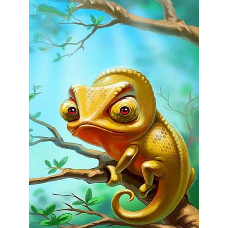 Cartoon Chameleon - ...