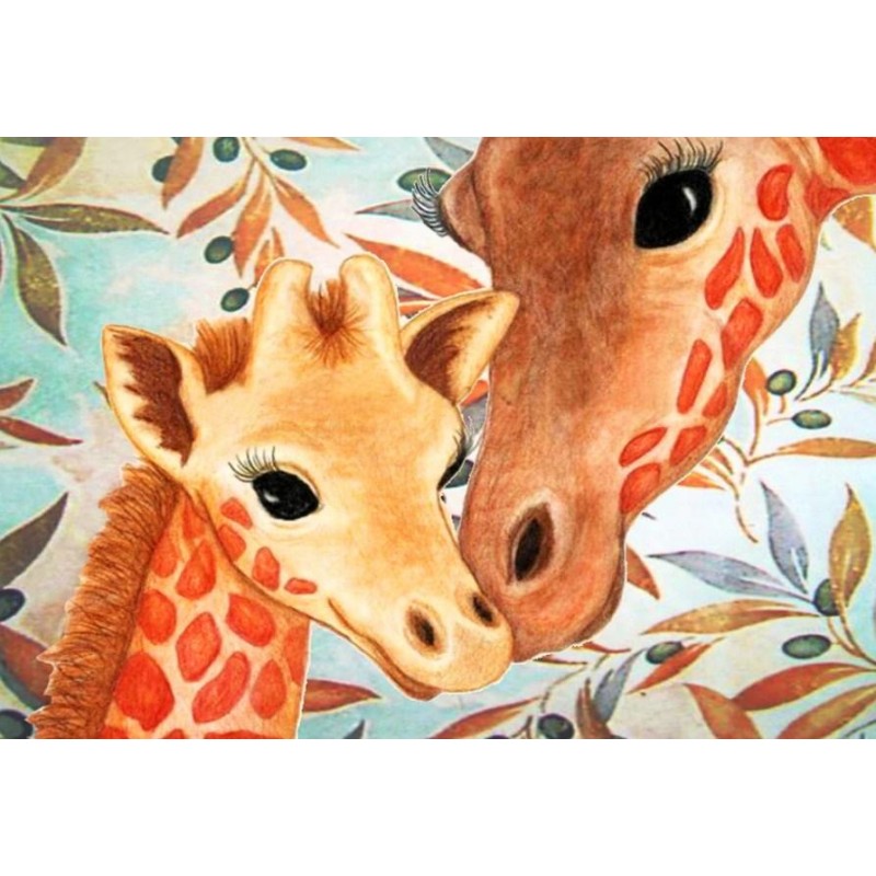 Cute Baby Giraffe &a...