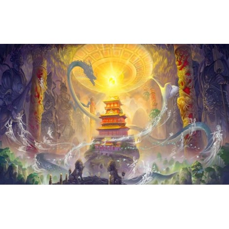 Dragon Treasure - Diamond Painting Kit