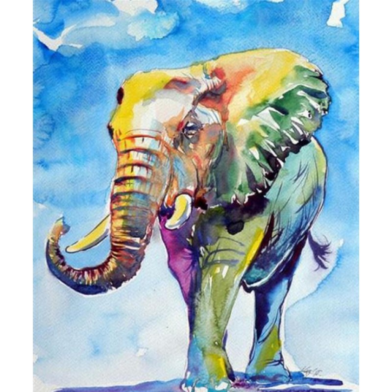 Elephant art - Paint...