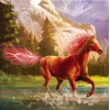 Fantasy Horse in the Water