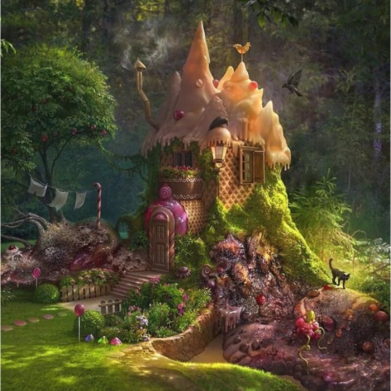 Forest Castle - Pain...