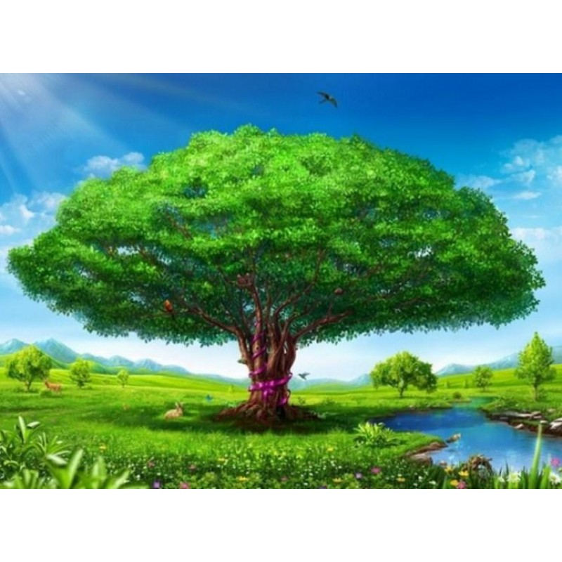 Giant Green Tree by ...