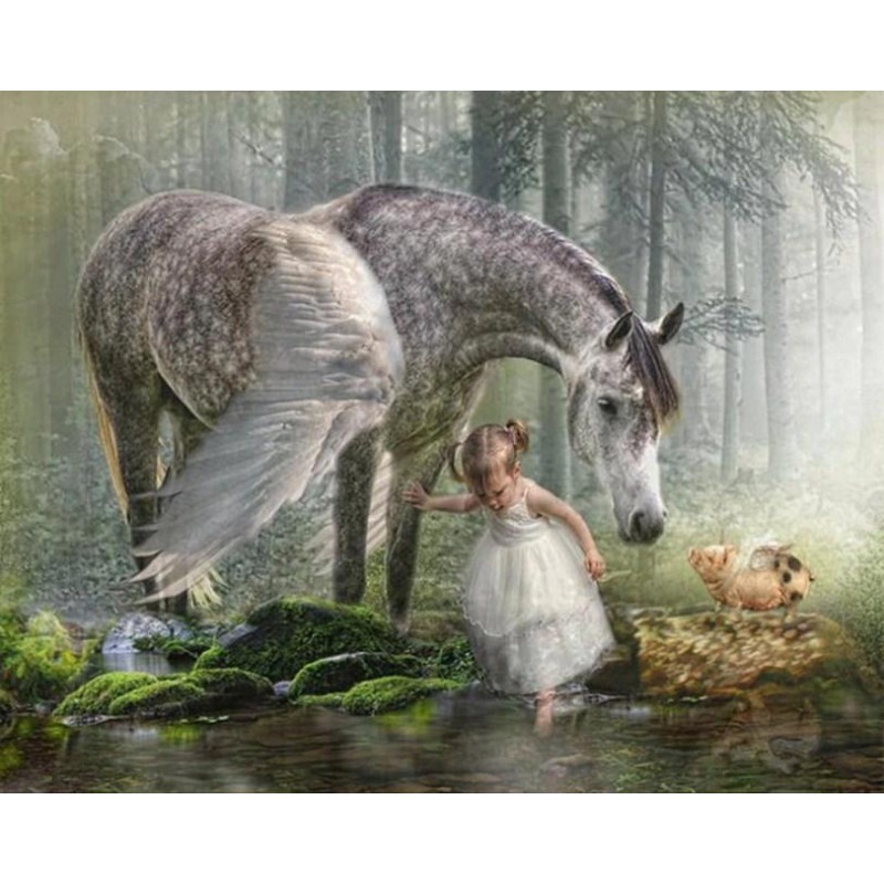 Little Girl & Fa...