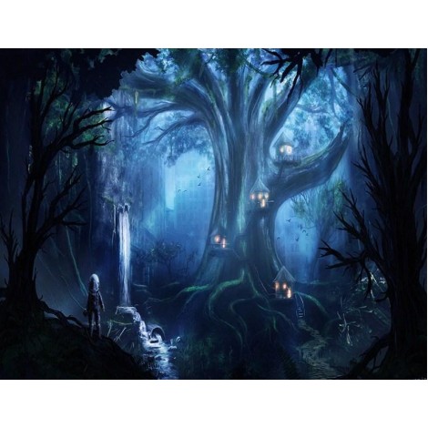 Magical Forest - Diamond Painting Kit