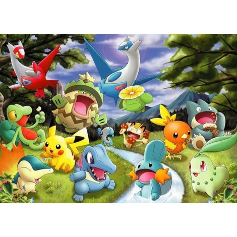 Pokemon Cartoons - Paint by Diamonds