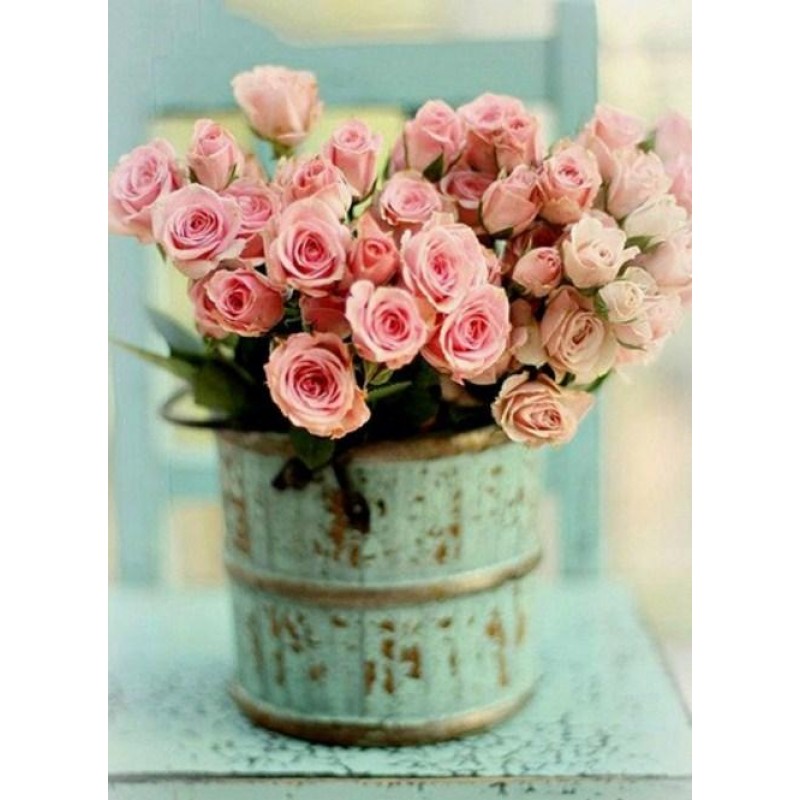 Pink Rose Bouquet Di...