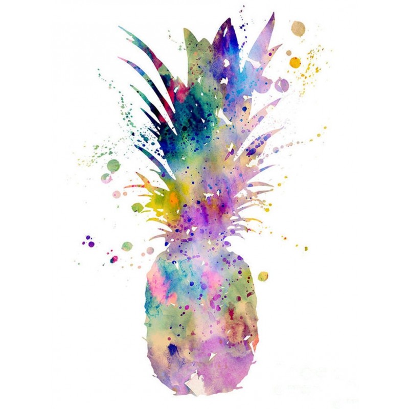 Pineapple Art DIY Di...