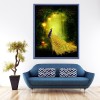 Peacock in Forest Diamond Painting