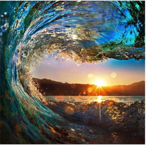 Attractive Sunset View from the Wave - [USA SHIPPING]