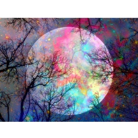 Colorful Moon - [USA SHIPPING]