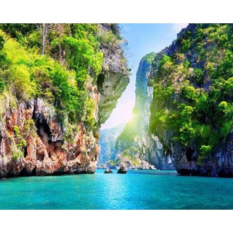Beautiful Landscape Thailand DIY Painting
