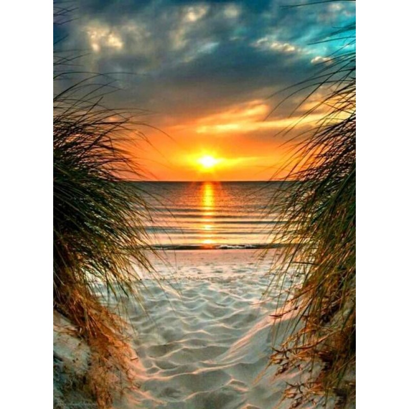 Peaceful Sunset Diam...