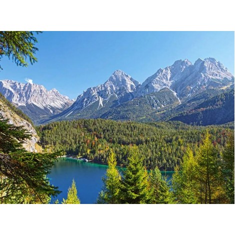 Peaceful Mountains - Diamond Painting Kit