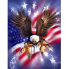 Eagle with Open Claws Diamond Painting