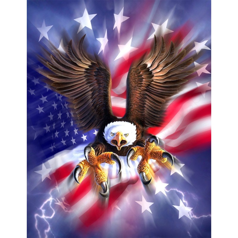 Eagle with Open Claw...