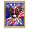 Eagle with Open Claws Diamond Painting