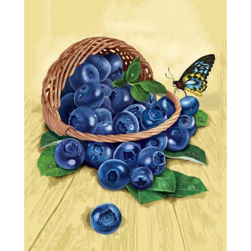 Basket of Blueberries &am...