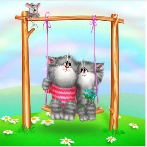 Happy Cartoons DIY Diamond Paintings