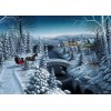 Houses under Snow DIY Diamond Paintings