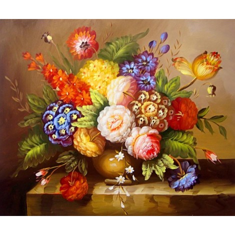 Flowers Vase DIY Diamond Painting