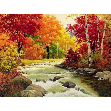 Nature View Diamond Painting Kit