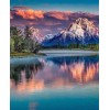 Mountains & River Diamond Painting