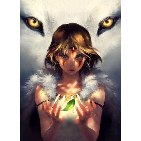 Eyes of Wolf Diamond Painting