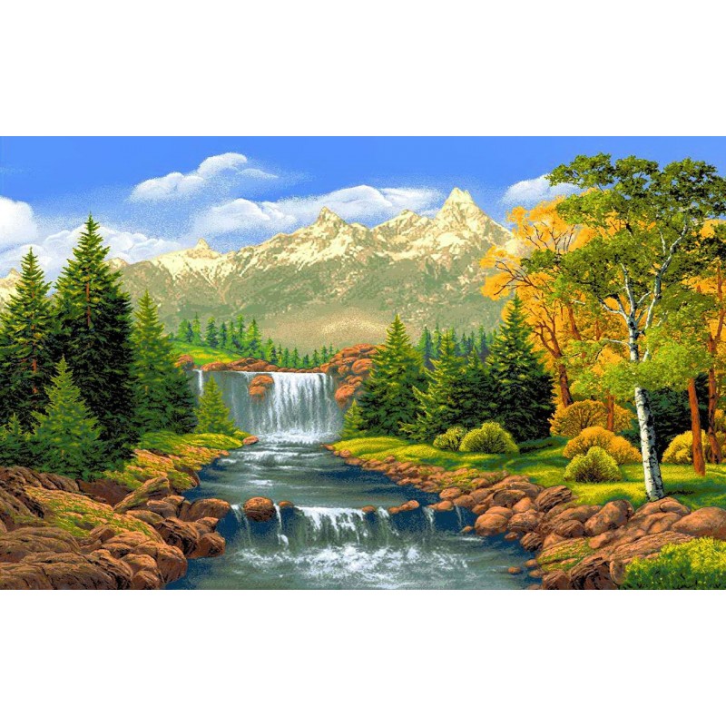 Mountains Stream - D...