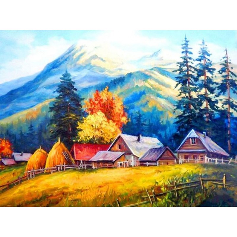 Mountains & Hous...