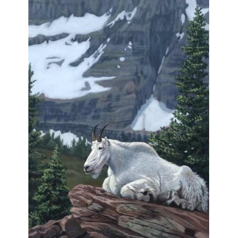 Mountain Goat - Diamond Painting Kit