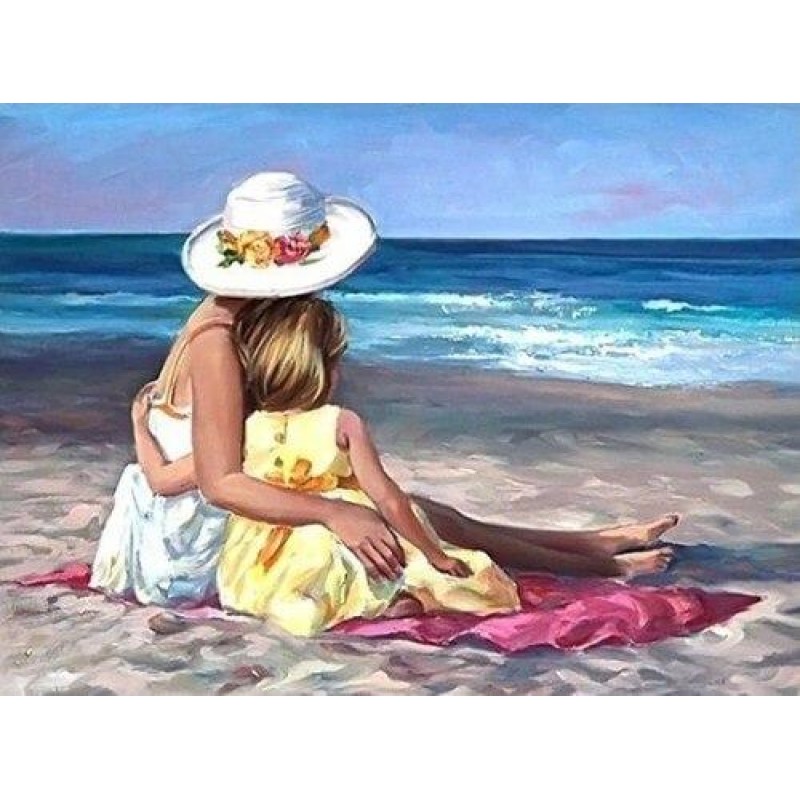 Girl & Mother on...