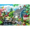 Mini Waterfall & Beautiful House