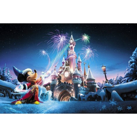 Mickey Mouse & Disney Castle