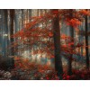 Maple Trees in Autumn Season